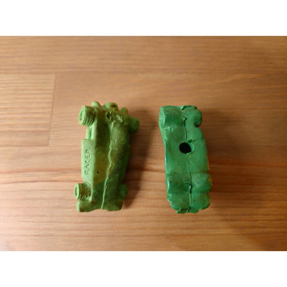 Race Car Rubber Eraser Green Formula One Eraser Diener - Picture 4 of 4